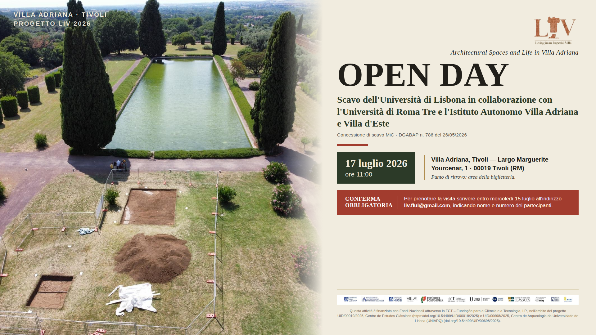 OPEN DAY Villa Adriana
